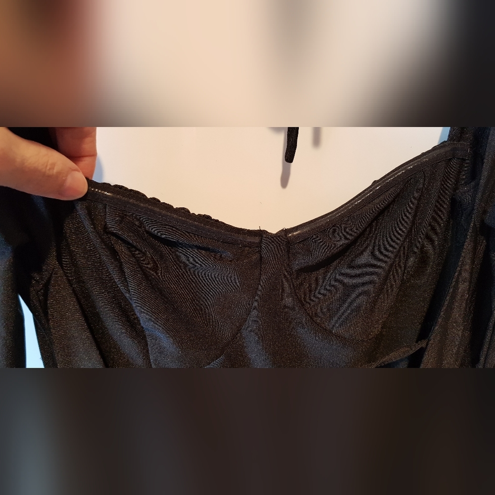 Tiger Mist black Ismay ruched dress - Picture 11 of 13